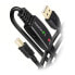 Фото #1 товара AXAGON ADR-210B aktives USB 2.0 Verbindungskabel, USB-A auf USB-B - 10m