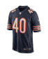 Фото #3 товара Men's Gale Sayers Navy Chicago Bears Game Retired Player Jersey