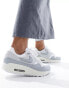 Фото #1 товара Nike Air Max 1 trainers in white and grey