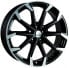 Cheetah Wheels CV.04 black matt polished 8x18 ET45 - LK5/114.3 ML70.4