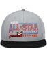 Men's Gray 1997 NBA All-Star Game Hardwood Classics Wordmark Snapback Hat