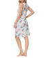 ფოტო #2 პროდუქტის Women's Printed V-neck Sleepshirt Nightgown