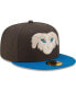 Фото #4 товара Men's Black Cadejos de Lake Elsinore Copa De La Diversion 59FIFTY Fitted Hat