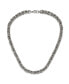 ფოტო #1 პროდუქტის Stainless Steel Polished 22 inch Fancy Link Necklace