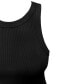 ფოტო #3 პროდუქტის Women's Crewneck Rib-Knit Sleeveless Tank Top, Created for Macy's