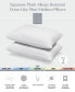 Фото #5 товара Signature Plush Allergy Free Bedding Bundle which Includes 2 Medium Pillows and Mattress Pad, Twin XL