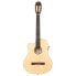 Фото #1 товара Ortega RCE125L SN NT Small Neck Thinline Natural Lefthand