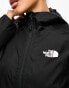 The North Face Quest cropped waterproof jacket in black