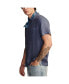 Фото #3 товара Men's Linen Camp Collar Short Sleeve Shirt