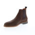 Фото #7 товара Bruno Magli Simon BM3SIMC0 Mens Brown Leather Slip On Chelsea Boots