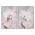 Фото #1 товара Картина Home ESPRIT Цветы современный 70 x 3,5 x 100 cm (2 штук)