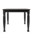 Finnley Wooden Dining Table With Sculpted Legs