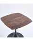 Фото #6 товара Special Dining Table, MDF Dining Table, Kitchen Table, Black And Walnut, Exective Desk