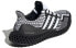 Фото #5 товара Кроссовки Adidas Ultraboost 4D 5.0 для мужчин, цвет черно-белый