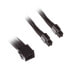 Фото #1 товара SilverStone 8-Pin-EPS auf 4+4-Pin-ATX/EPS - 300mm schwarz