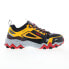 Фото #1 товара Fila Oakmont TR 1JM01689-025 Mens Yellow Leather Athletic Hiking Shoes