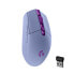 Фото #2 товара Logitech G G305 LIGHTSPEED Wireless Gaming Mouse - Right-hand - Optical - RF Wireless + Bluetooth - 12000 DPI - 1 ms - Lilac