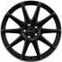 Borbet GTX black rim polished matt 8x19 ET50 - LK5/108 ML72.5