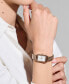 ფოტო #4 პროდუქტის Women's Quartz Carnation Gold-Tone Stainless Steel Bracelet Watch 25.5mm x 20.5mm