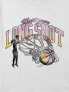 Kids Basketball Long Shot Graphic Boxy Crop Tee