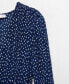 ფოტო #5 პროდუქტის Women's Polka-Dot Midi Dress