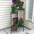 Bronze Steel 6-Tier Staggered Folding Plant Stand - 45 in