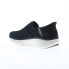 Фото #6 товара Skechers D'Lux Walker Orford Mens Black Extra Wide Lifestyle Sneakers Shoes