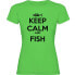 KRUSKIS Keep Calm And Fish short sleeve T-shirt