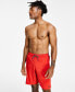 Фото #4 товара Men's Contend Water-Repellent Colorblocked 9" Swim Trunks