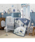 Фото #3 товара Disney Baby Forever Pooh Blue/Beige Bear Wall Decals by Lambs & Ivy