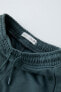 Фото #9 товара Комплект из худи и брюк из мягкой ткани ZARA