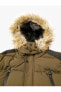 Фото #97 товара Куртка мужская Koton Стёганая с капюшоном и меховым воротником