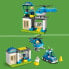 Детям LEGO DUPLO 10959, Полицейская станция с вертолетом и машиной с мигалками и сиреной, Конструктор, 2+ лет