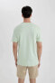 Фото #17 товара Erkek T-shirt Mint Yeşili C2205ax/gn1139