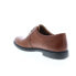 Фото #6 товара Clarks Un Tailor Tie 26144680 Mens Brown Wide Oxfords Plain Toe Shoes