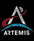 ფოტო #3 პროდუქტის Men's NASA Artemis Logo Premium Blend Word Art T-shirt