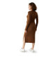 ფოტო #2 პროდუქტის Maternity Ribbed Henley Dress