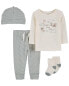 Baby 4-Piece Airplane Outfit Set 6M