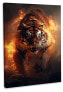 Leinwandbild Fiery Tiger I