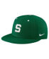 Men's Green Michigan State Spartans St. Patrick's Day True Fitted Performance Hat