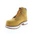 Фото #7 товара Wolverine Hellcat 6" W211119 Mens Brown Wide Nubuck Lace Up Work Boots