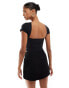 Фото #4 товара Pimkie slinky square back top in black