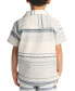 Фото #2 товара Toddler & Little Boys Tour Textured Striped Shirt
