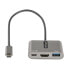 Фото #4 товара StarTech.com USB C Multiport Adapter - USB-C to HDMI 4K Video - 100W PD Pass-Through - USB 3.0 Hub 5Gbps (1xType-C/1xA) - USB-C Mini Dock - USB-C Travel Dock - Portable Laptop Docking Station - Wired - USB 3.2 Gen 1 (3.1 Gen 1) Type-C - 100 W - Grey - 5 Gbit/s - 4K Ul