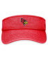 Фото #2 товара Men's Red Illinois State Redbirds Terry Adjustable Visor
