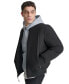 Men's Stretch Zip-Front Zip-Pocket Bomber Jacket