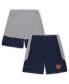 Фото #1 товара Men's Navy Chicago Bears Big Tall Team Logo Shorts