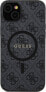 Фото #3 товара Guess Guess GUHMP15MG4GFRK iPhone 15 Plus / 14 Plus 6.7" czarny/black hardcase 4G Collection Leather Metal Logo MagSafe