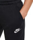 Фото #4 товара Бриджи для малышей Nike Big Kids Sportswear Club Fleece Open-Hem Pants