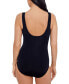 Фото #2 товара Women's Printed Scoop-Neck One-Piece Swimsuit, Created for Macy's